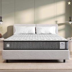 Springwel Essential Reversible 4 Inch Mattress | 15 Yrs Warranty | HR