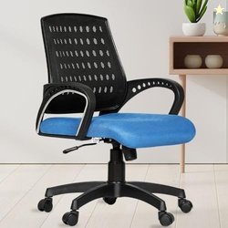 Da URBAN Boom 03 Mid-Back Revolving Mesh Ergonomic Chair for Home & Of