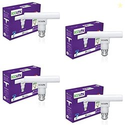 EcoLink 7-Watt Base B22 Flexible & Rotatable T-Bulb (Cool White,Pack o