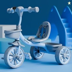 Lifelong Kids Tricycle with Eva Wheels, Bell and Storage Basket/Baby T