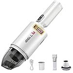 IBELL Cordless Car Vacuum Cleaner, 7KPa Suction Power, Portable Handheld Vacuum for Car & Home, HEPA Filter, Brush Head, Rechargeable (Model: Airforce)