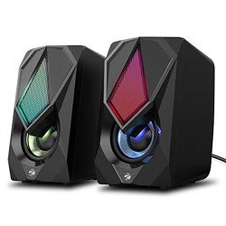 ZEBRONICS Zeb-Warrior II 10 watts 2.0 Multimedia Speaker with RGB Ligh