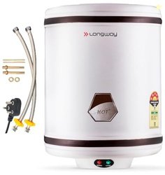 Longway Hotplus 50 Ltr 5 Star Rated Automatic Storage Water for Home,