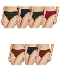 JON Rupa Printed Panty for Women | 100% Cotton Fabric | Inner Elastic