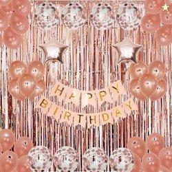 PARTY MIDLINKERZ Happy Birthday Balloons Party Decorati...