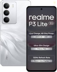 realme P3 Lite 5G Charger in the Box (Lily White, 128 GB)(4 GB RAM)