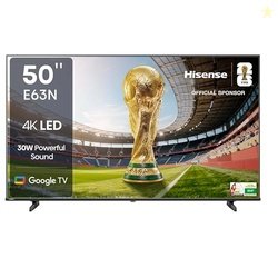 Hisense 126cm (50 inches) E63N Series 4K Ultra HD Smart Google LED TV