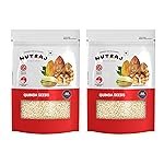 Nutraj Quinoa Seeds 400g (200g x 2) Pouch | Seeds for Eating | Seed Cycling