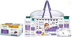 Himalaya Baby Gift Pack Basket,Pack of 1 Set,White & Himalaya Gentle B