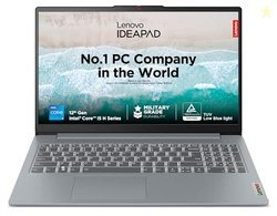 Lenovo IdeaPad Slim 3, 12th Gen Intel Core i5-12450H (16GB LPDDR5, 512