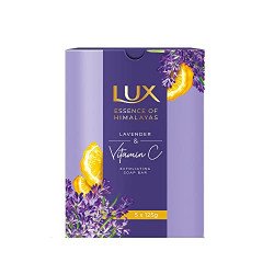 Lux Essence of Himalayas Lavender & Vitamin C Exfoliating soap 5 x 125