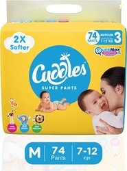 Cuddles - Super Pants Style Diaper - M