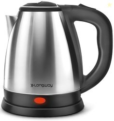 Longway Kestro 1.5 Ltr Electric Kettle with Stainless Steel Body for B