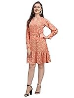 Wedani Women’s Chiffon A-Line Maxi Dress