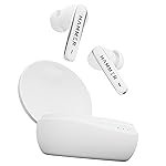 HAMMER Airflow Lit True Wireless Earbuds with Upto 20H Playtime, Type-C Charging, Touch Controls, Voice Assistance, IPX5, Made in India (White)