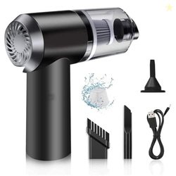 TECH LOGO ELECTRONICS Powerful 3-in-1 Vacuum Cleaner for Car & Home  C