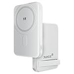 JUICE OJP1001-10000 mAh Magnetic 15W Wireless Output Magsafe Power Bank | 22.5 Wired Output Compatible with iPhone 12 & Above | Type-C Input/Output (White)â¦