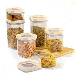 CELLO Airlock Canister Set of 6 pcs (2 x 450ml, 2 x 900ml, 2 x 1350ml)