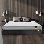 Centuary Mattresses Sleepables 8-Inch King Size Orthopedic Memory Foam Back Support Pressure Relieving Roll Pack High Resilience (HR) Foam Mattress | 10 Years Warranty | (78x72x8)