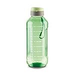 ATTRO Ultra Pro 2 Motivational 2L BPA-Free Water Bottle with Leak-Proof Flip-Top Cap, Nylon Strap and Stylish Mint Green Color for Daily Hydration, Plastic