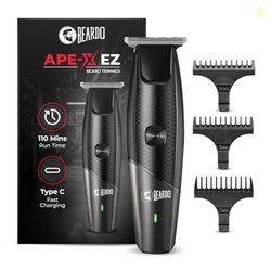 Beardo Ape-X EZ Trimmer for Men Beard | 110 Min Run Time | 7000 RPM Mo