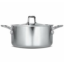 MILTON Pro cook Triply Stainless-Steel Casserole Handi/Stock Pot/Birya