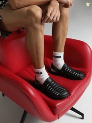 PUMA Men Puma Clogs Clogs Sandal(Black , 8)