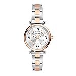 Fossil Carlie Analog Silver Dial Women’s Watch-ES5201