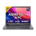 acer Aspire Go 14, Intel Core Ultra 5 125H (14th Gen),16GB DDR5 RAM/512GB SSD, WUXGA IPS, 14.0″/35.56 cm, Win 11, MS Office, Steel Gray, 1.5 kg, AG14-71M,Backlit Keyboard, AI Powered Premium Laptop