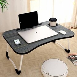woodcom Metal Portable Laptop Table(Finish Color - Blake, Pre Assemble