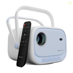 ZEBRONICS Android Smart Projector, 1080p, 5200 Lumens, 200  Screen, 20