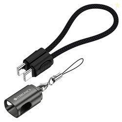 Zebronics Wattz 60CC4 Type-C to Type-C Braided Cable, PD 60W, Upto 480