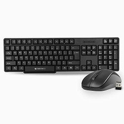 ZEBRONICS Companion 107 2.4GHz Wireless Keyboard & Mouse Combo, 104 Ke