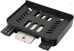 Suprita Setop Box stand with moblle Holder, Wifi stand with double rem