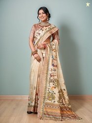 Anouk Rustic Ethnic Motifs Saree