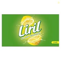 Liril Lime Soap 125g (Pack of 6) || Refreshing Bathing Soap with Citru