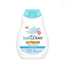 Baby Dove Rich Moisture Baby Shampoo 200 ml, Mild No Tears Shampoo - H