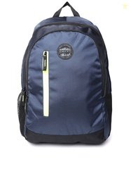 Gear Unisex Navy Blue Solid Backpack