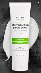 PROWL by Tiger Shroff Facewash 2% Salicylic Acid | Anti Acne For Oily