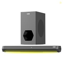 VW Hunter Bar | 160W Soundbar | 2.1 Channel Home Theatre | Deep Bass f