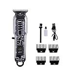 Pigeon Delight Battery Powered Beard Trimmer for Men| Stainless Steel Blade| USB C type Charging| 1.5Hr runtime| 2 HR charge time | 2 Years Warranty