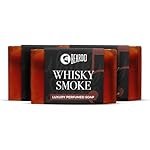 Beardo Whisky Smoke Perfumed Luxury Soap for Men, 75g x 3 | Deep cleanses skin pores | Repairs broken skin and Reduce Hyperpigmentation | Refreshing Fragrance all day long