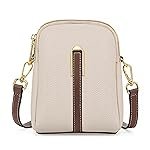 ADISA Women’s Girls Grains Cross Body Sling Messenger Bag (SL8133-BEI)