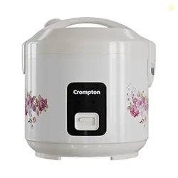 Crompton 2.8L Electric Rice Cooker, 700W Heating Element  Cooks 1.5 KG