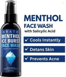 ARATA Menthol Ice Burst with 1% Salicylic Acid | Treats Acne & Pimples