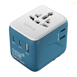 Lifelong Electronics 2500W Universal Travel Adapter All in One | 2 Typ