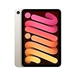 Apple iPad mini (A17 Pro): Apple Intelligence, 21.08 cm (8.3â³) Liquid Retina Display, 128GB, Wi-Fi 6E, 12MP Front/12MP Back Camera, Touch ID, All-Day Battery Life â Starlight