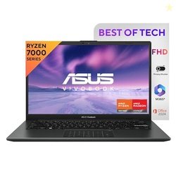 ASUS Vivobook Go 14, AMD Ryzen 3 7320U, 8GB RAM, 512GB SSD, FHD 14 , W