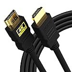 Sounce 1.5 Meter High-Speed HDMI Cable – Hdmi Arc Enabled | 64 Gbps | 4K 120Hz | 1080P 240Hz | Strong & Durable | Supports Up To 32 Audio Channels | Gold Plated | 1.5 Meter, Black (Pack of 1)