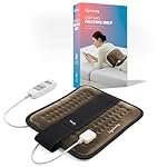 Lifelong Electric Heating Belt for Pain Relief | Heating Pad for Back, Shoulder, Knee, and Period Cramps | 3 Heat Settings with Auto Shut Off | 4-Layer Insulation for Safe & Comfortable Use (LLHB120)